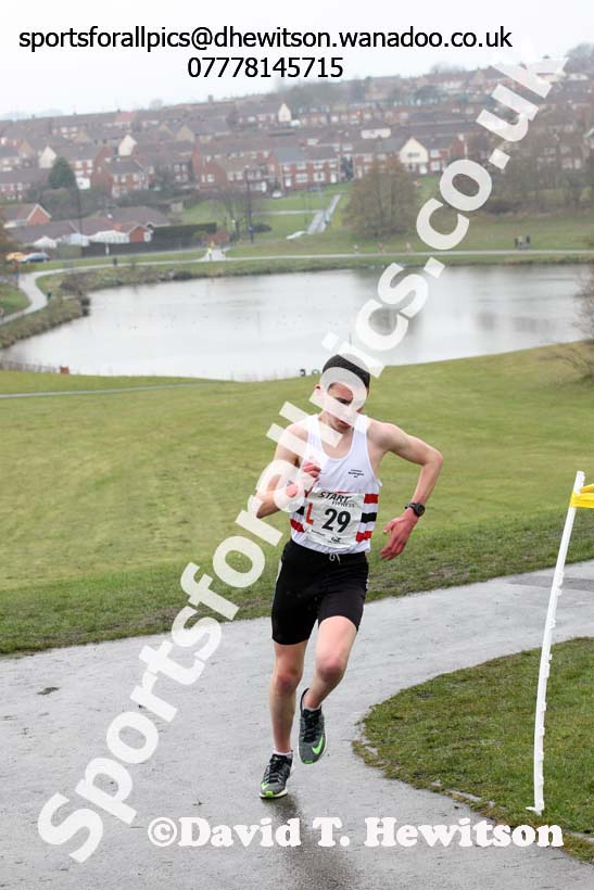 Senior mens Northern 12 Stage Road Relay, Sunderland. Photo: David T. Hewitson/Sports for All Pics